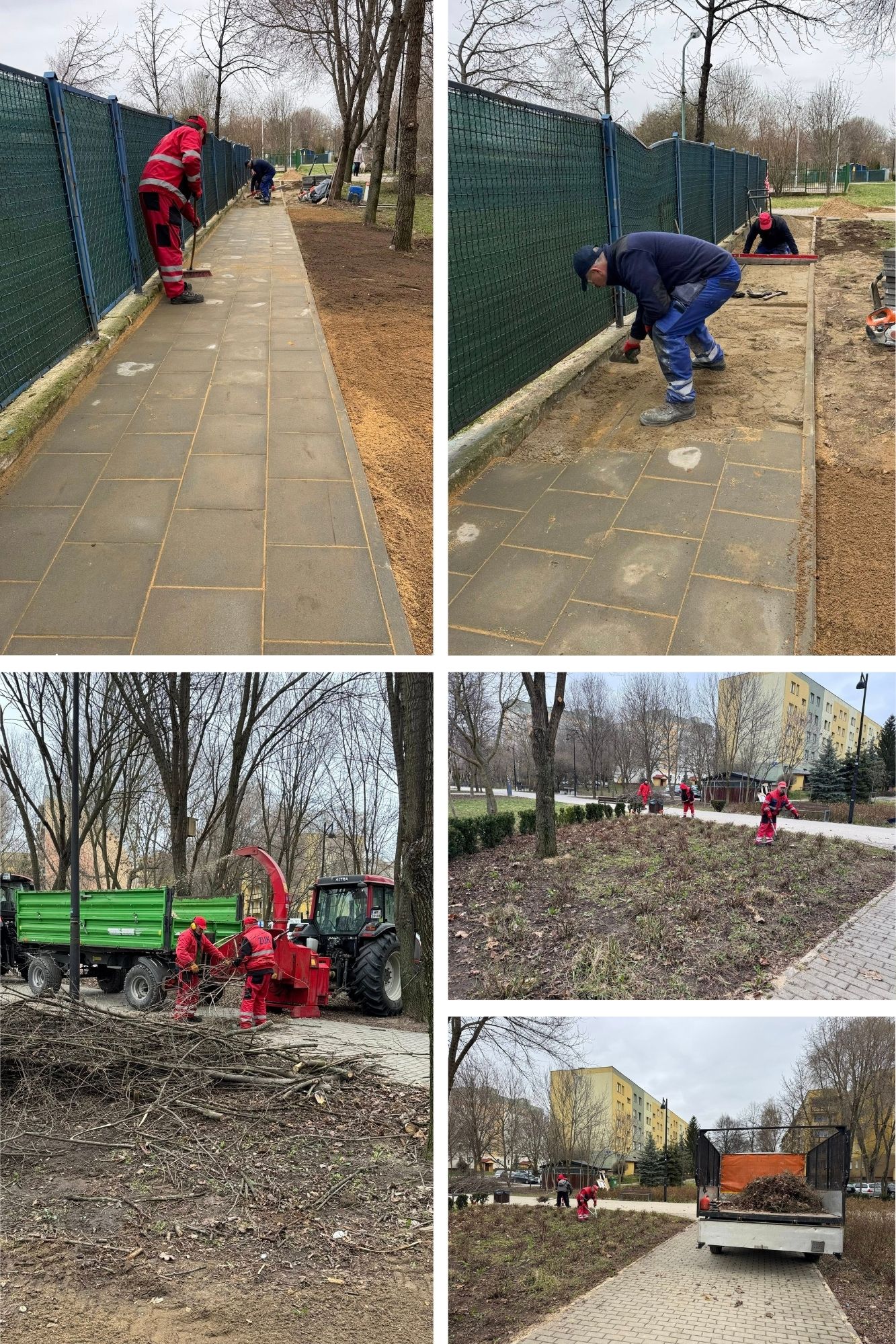 Kontynuacja prac w Parku Michałów