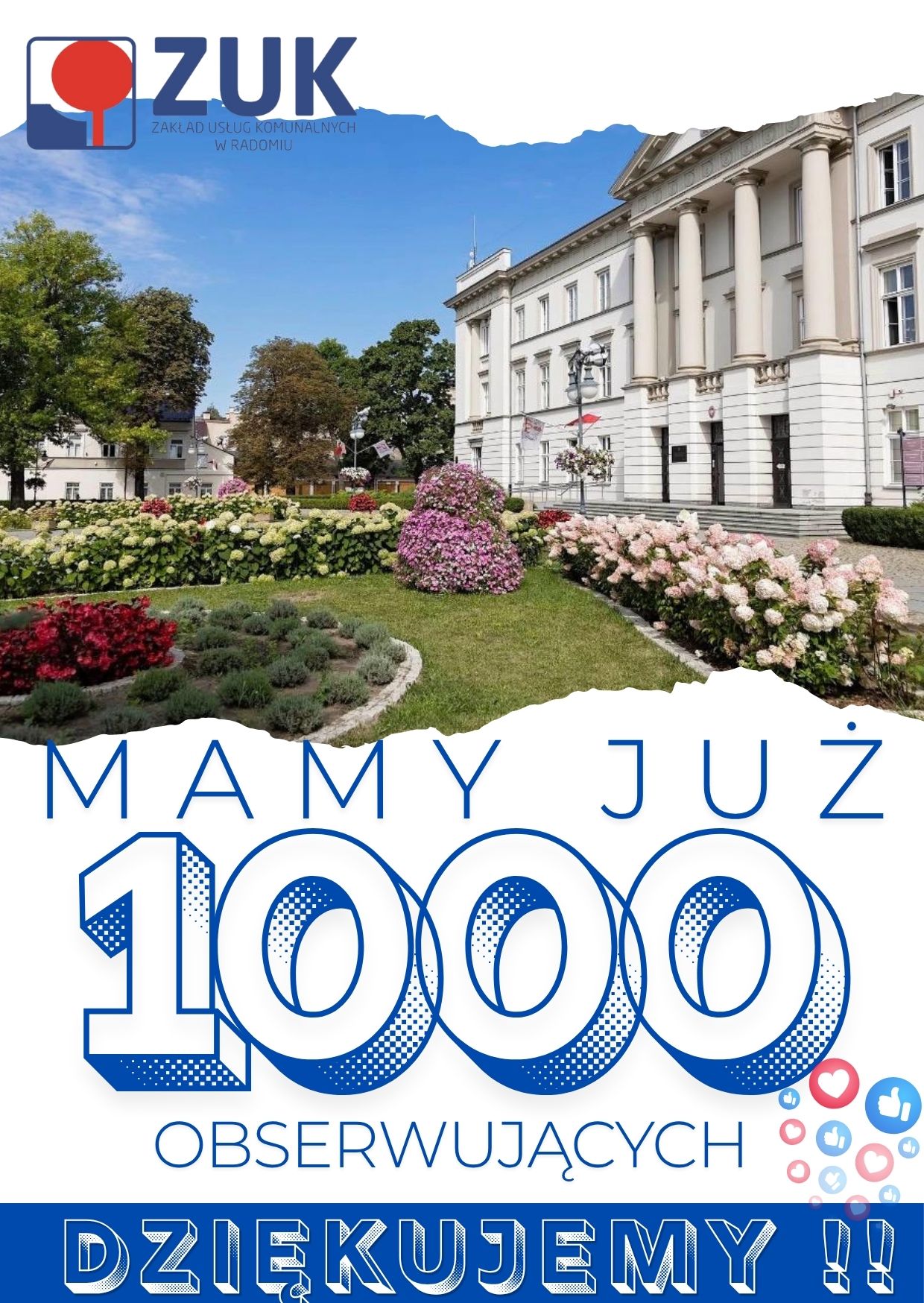Dziękujemy za 100 obserwujących! 🎉