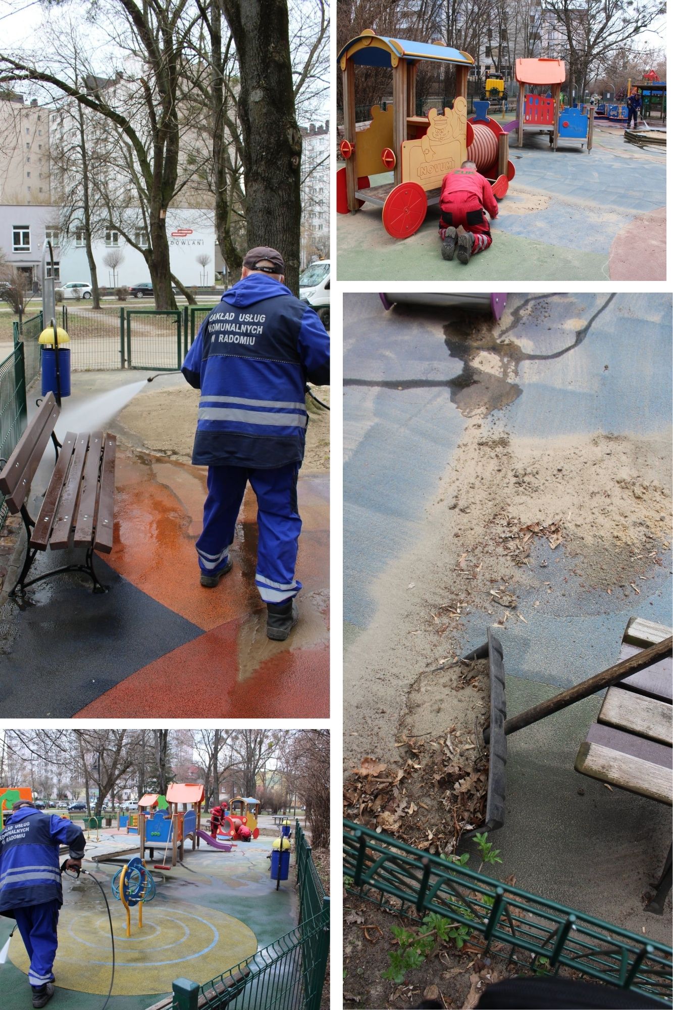 Porządkowanie placów